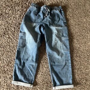 Maurices Blue Denim Joggers
